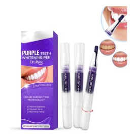 3 Lápiz Blanqueador Dientes Elimina Manchas Limpiador Dental