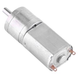 Domary DC 12V High Torque Electric Gear Reduction Motor 15~200RPM Outer Diameter 20MM Efficient Motor Function Ideal for Various Applications (12V 30RPM)
