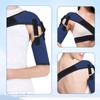 ExcellaElite Shoulder Brace Shoulder Support for Men Women Adjustable Shoulder