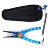 Saltwater Fishing Pliers, Fishing Lure Pliers Tongs, Multifunction Aluminum Alloy