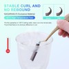 NAGARAKU Dark Brown Eyelash Extension Thickness 0.15 mm C Curvature