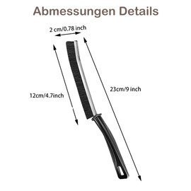 Reinigungsbürste für Fugen, 5er Pack Harte Borsten für Ecken, multifunktionales Reinigungswerkzeug für Fugen, Fugenreinigungsbürste für Haus, Küche, Fugen, Fenster, Türschienen