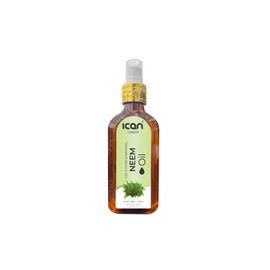 ICan London Hair and Skin Care Oil, Pure and Natural, 150 ml (150ml, Neem oil)