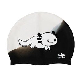 escualo Gorra para Natacion I Unisex I Adulto I Modelo Ajolote Bebé I Silicon I Impermeable I Unitalla I Color Gris