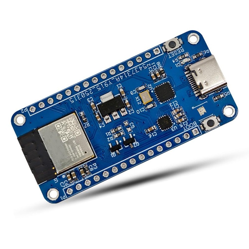 Aswalling Development Board with RGB Light Support USB+UART Burn-in ESP32-H2-MINI-1