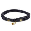 SSL Satellites 5 Meter 3C-2V Black Cable TV Aerial Lead