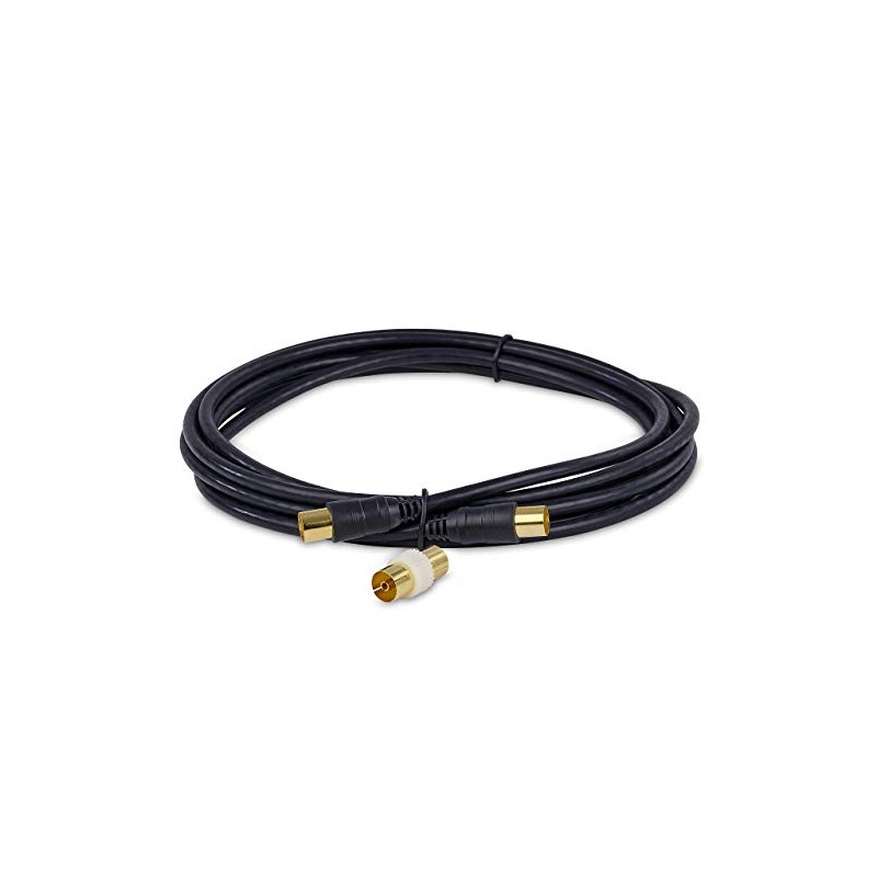 SSL Satellites 5 Meter 3C-2V Black Cable TV Aerial Lead