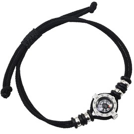 Pulsera ajustable de cuerda de paracaídas para hombres y mujeres, deportes al aire libre, campamento, supervivencia, graduación, regalo de joyería