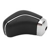 Car Automatic Gear Shift Knob Matt Black Artificial Leather Glossy