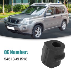 ACROPIX Car Rear Stabilizer Sway Bar Bushing Replacement Rubber Fit for Nissan X-Trail - Pack of 1 Black