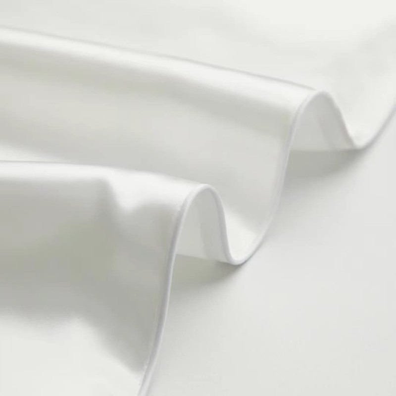 100% Mulberry Silk Charmeuse Silk Pillowcase With Lyocell underside for