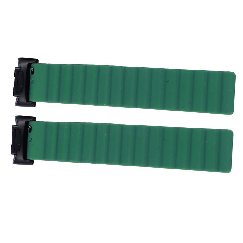 2pcs Watch Bands Professional Silicone Strap Strong Magnetic Snap Replacement