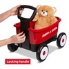 Radio Flyer My 1st Wagon with Teddy Bear, Red