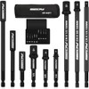 9-Piece Impact Socket Adapter Set, 1/4" 3/8" 1/2" Driver Socket
