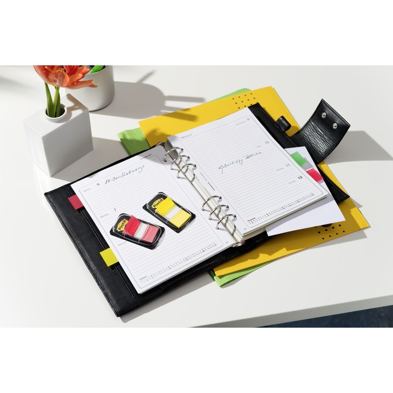 Post-it Index Flags - Dual Pack 25mm - Orange (50