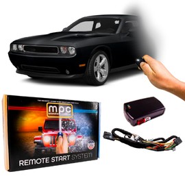 MPC Factory Remote Activated Start Compatible with 2008-2014 Dodge Challenger |Gas| |Key-to-Start| Plug N Play - Uses Factory Remotes - Premier USA Based Tech Support