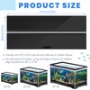 Sieral Aquarium Polycarbonate Canopy Set 29 x 11.38 x 0.12