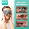 MyHalos Heated Eye Mask Dry Eyes Steam Warm Compress for
