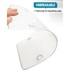 RCKJNJ License Plate Covers Frames- 2 Sets Car Plate Protectors,