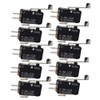 DollaTek V-156-1C25 Micro Limit Switch with Long Hinge Roller Momentary