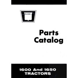 New Row White Oliver Minneapolis Moline 1600 1650 Tractor Parts Catalog Book Manual