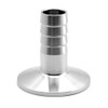 Beduan 1.5" Tri Clamp to 3/4" Barb Fitting Stainless Sanitary