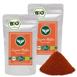 Azafran Organic Cayenne Pepper Powder, Ground 500 g