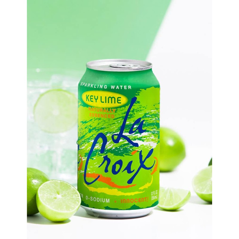 La Croix Sparkling Water, Key Lime, 12 Fl Oz (pack