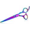 Purple Dragon - Tijeras profesionales para peluquería (14 cm, 15