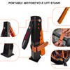 GRAND PITSTOP Motorcycle Maintenance Stand, Portable & Compact Lift Stand