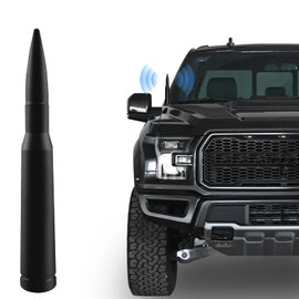 Car Antenna Compatible with Ford F150 F250 F350 Super Duty Ford Mustang Raptor Truck for Enhanced Signal Stability and Waterproof Replacement Onboard Antenna (Matte Black)