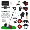 Cordless Grass Trimmer for Lawn Care – 21V 3-in-1 Lightweight