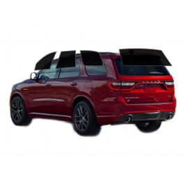AUTOTEK Precut Windows Tint Film All Sides Cars Sun Blocking Protection Privacy Anti Shatter Glass 2 Ply Film Any Tint Shade kit for Dodge Durango 2011-2024
