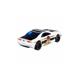 James Muscle Tone Police Car, White - HDG89956K - 3" Scale Diecast Model Car
