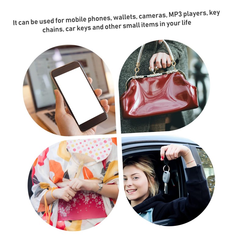 KOMBIUDA 3pcs Wrist Lanyard Keychain Spring Key Chain Clasp Hook