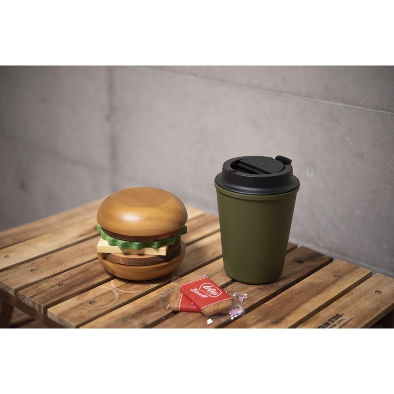 Rivers AP001 Hamburger Coasters Stax Plus Coasters, ONECOLOR