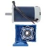 DC24V 5.5A 2200 r/min Worm Gear Reducer Motor 90W High