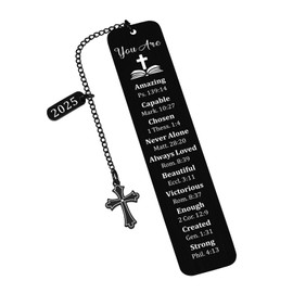 Baptism Gifts for Boys Men Catholic Confirmation Gifts for Teenage Boys Religious Christian Bible Verse Bookmark for Book Lovers Graduation Adult Baptism Gifts for Women Men Easter Gifts for Kids