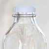 Glass Milk Bottle Caps - 4 Pack - 48mm (1.87