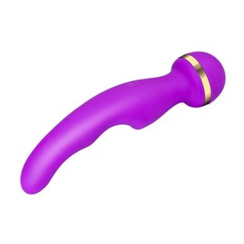  Waterproof Durable Design Dual Motor Massager Super Strong Vibration for Full Body Wand Relaxation (Purple)