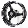 AxxL Motorcycle 17" Custom Rim Sticker Yamaha Racing SP6-Y (White)