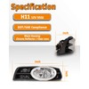 AUTOFREE Fog Lights for 2012 2013 Honda Civic Coupe 2Dr
