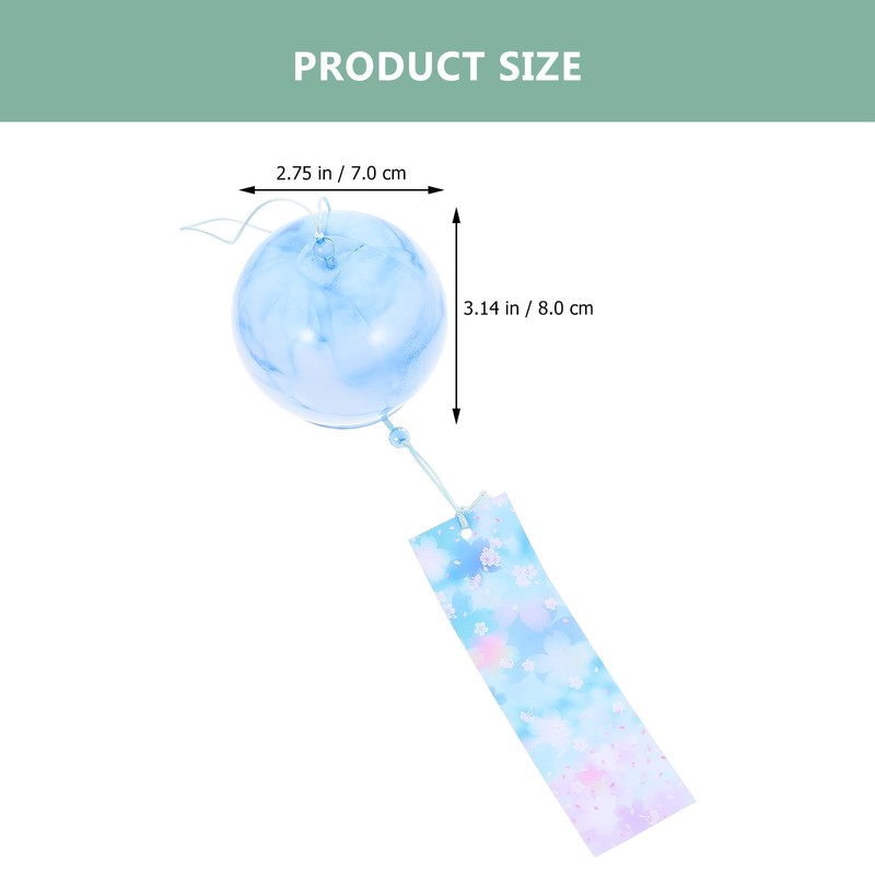 YARNOW Wind Chime, Glass Wind Chime, Edo Wind Chime, Stylish,
