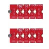2 Pack M2 NVME SSD Hard Drives 2230 to 2242