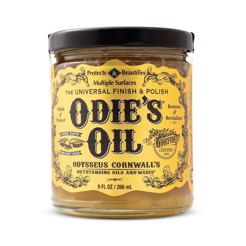 Odie's Oil - Universal Finish for Wood, Leather, Plastic, Vinyl,