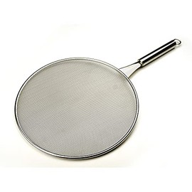 RSVP International Endurance Kitchen Collection Splatter Screen, Dishwasher Safe, 15" Diameter, Stainless Steel