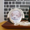 Photo Frame Interior Frame Picture Stand Stylish Silver Dog Pet