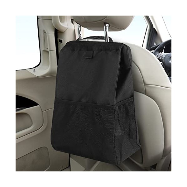 Hanging Car Trash Bag, Washable Eco-Friendly Car Trash Can, Car