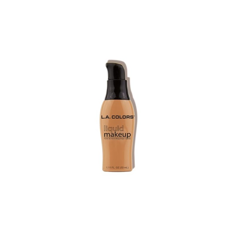 L.A. COLORS Liquid Makeup, Deep Beige - Carded CBLM284A