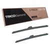TRICO Diamond 2 Pack Fits Select Mini, Mazda, Fiat 25-1918